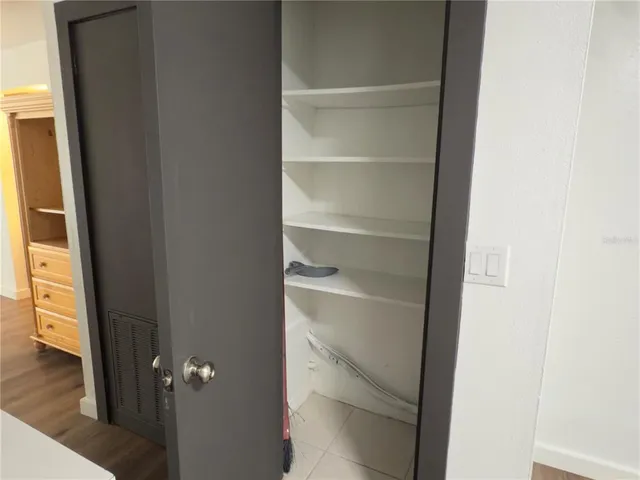 a room with window washer and dryer