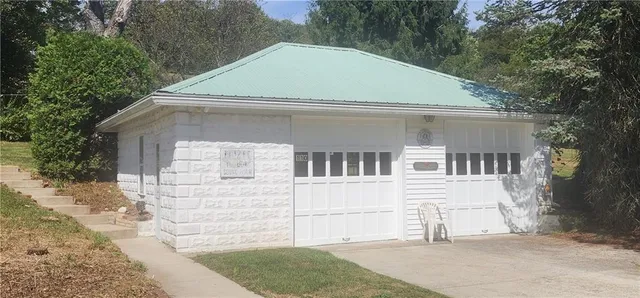 a house with a outdoor space