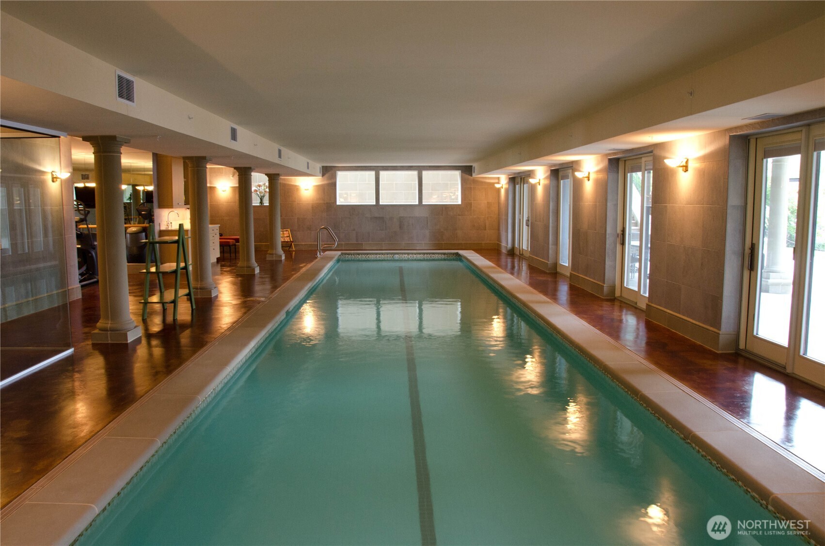 Undisclosed Address Mercer Island, WA 98040 - Photo 17 of 28 a view of a swimming pool