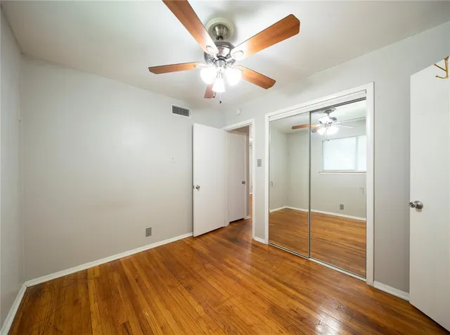 wooden floor in an empty room