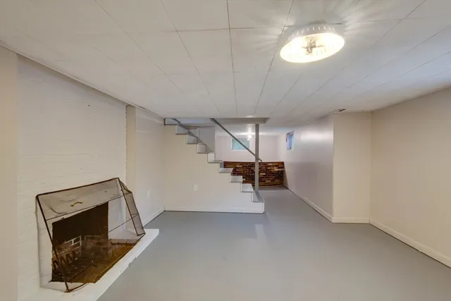 a big yard with lots of green space and deers