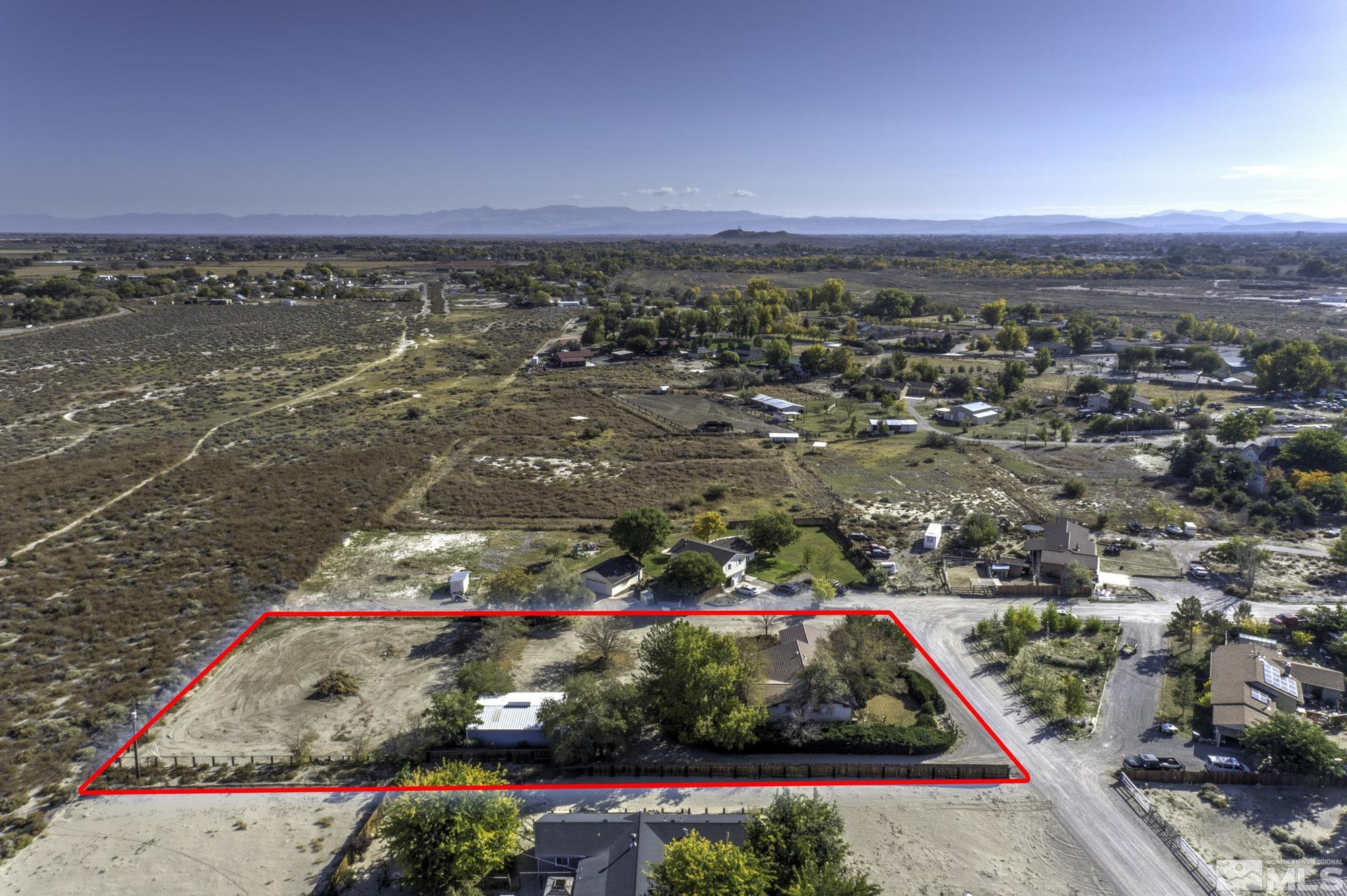 2626 Rice Road Fallon, NV 89406 - Photo 9 of 39 an aerial view of a houses