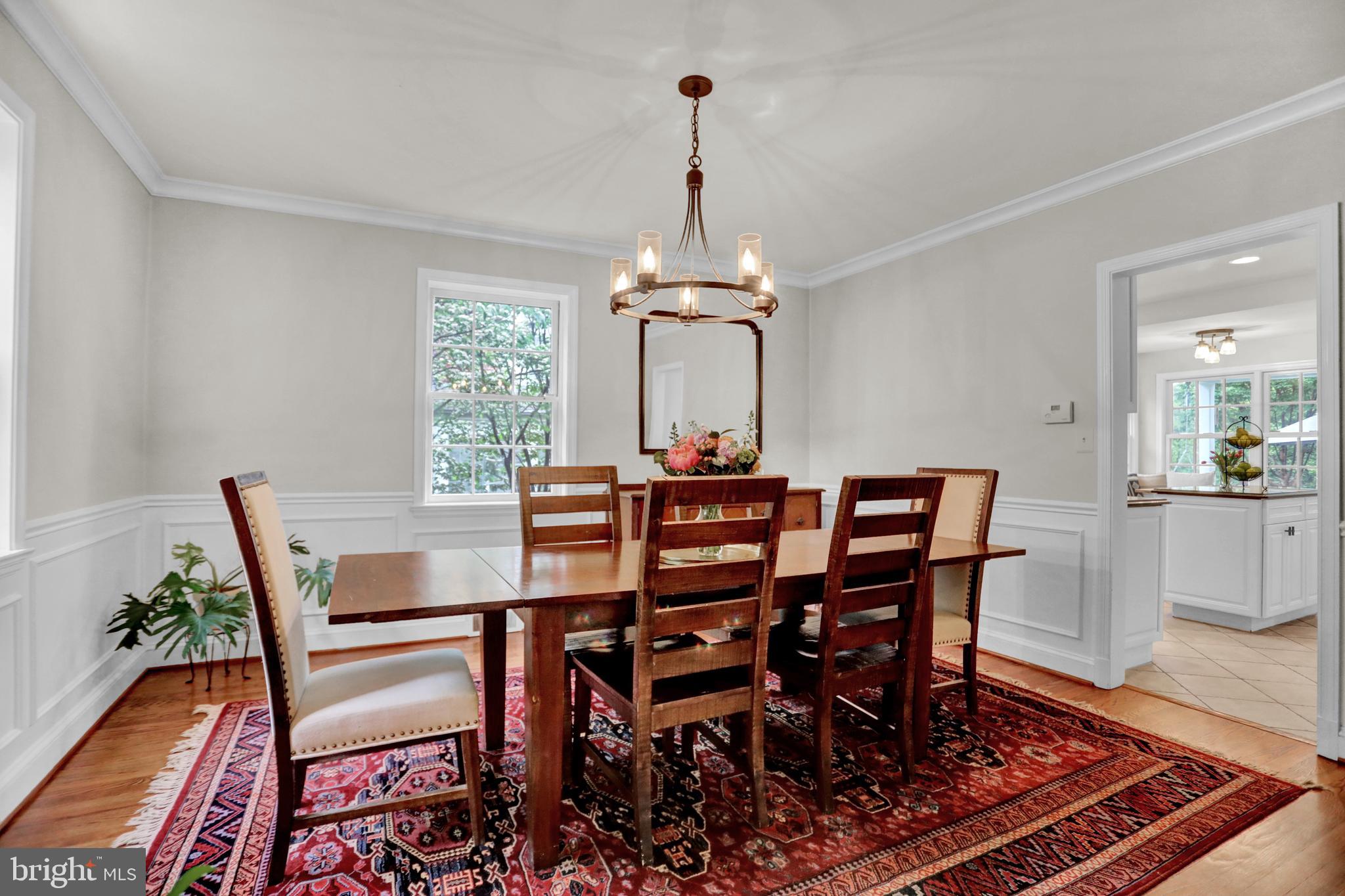121 Croydon Road Baltimore, MD 21212 - Photo 13 of 57 a view of a dining room with furniture window and wooden floor