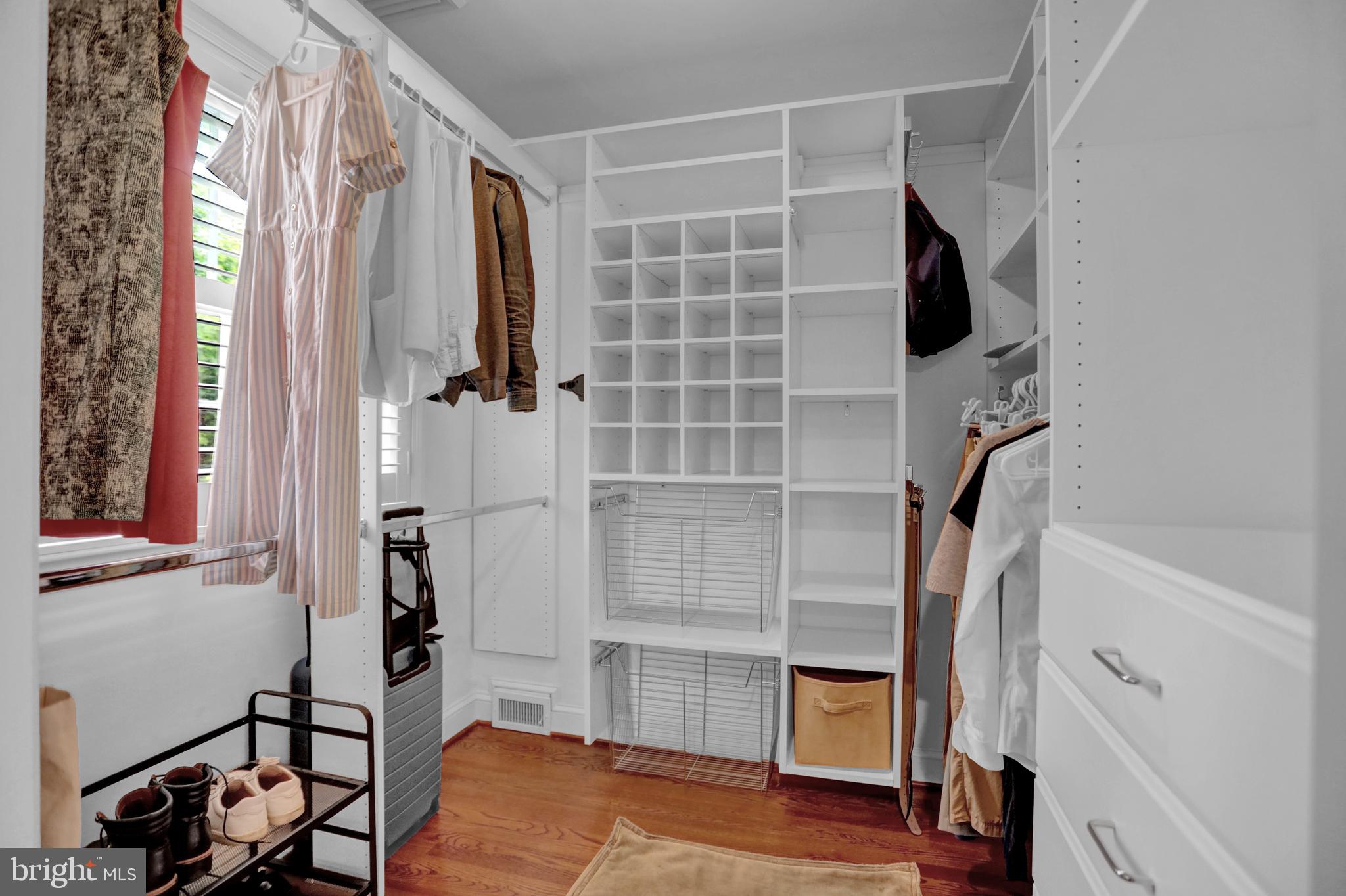 121 Croydon Road Baltimore, MD 21212 - Photo 24 of 57 a view of walk in closet with clothes and shoes