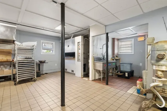 a view of a storage & utility room