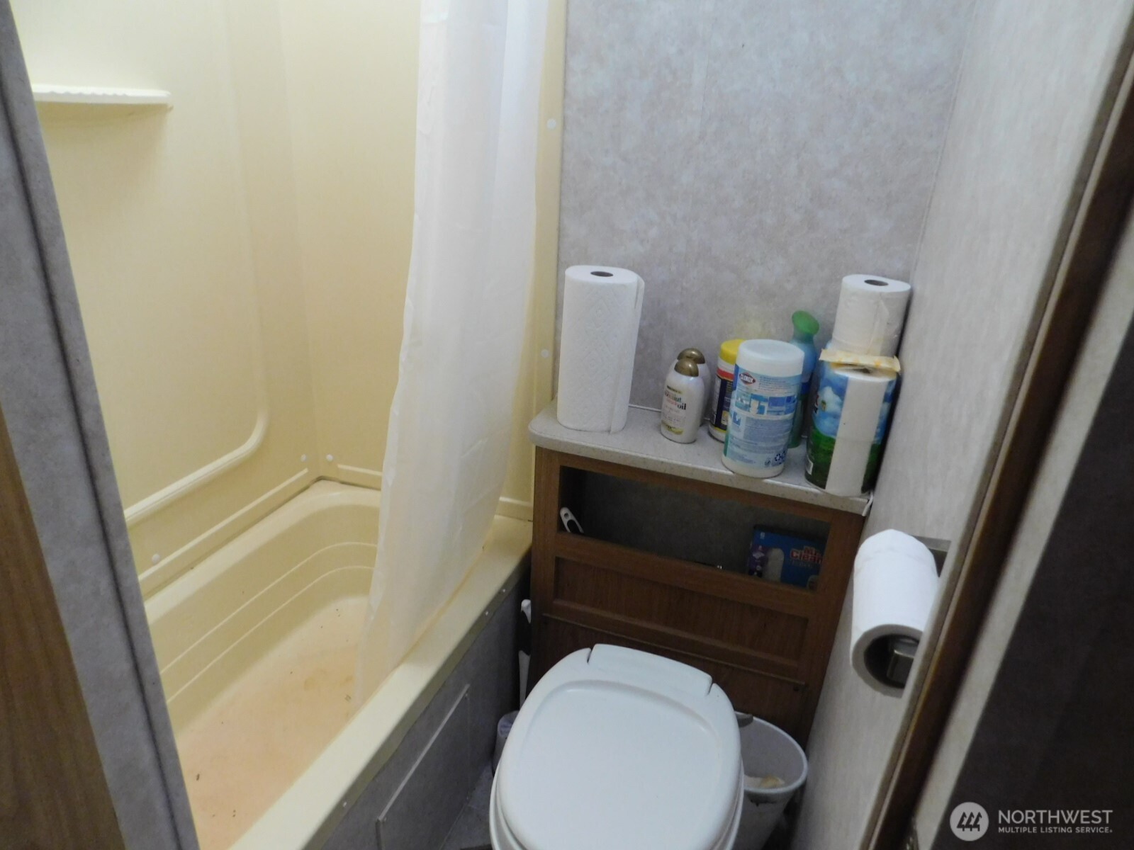 627 Pine Creek Road Bickleton, WA 99322 - Photo 10 of 14 a bathroom with a toilet and a sink