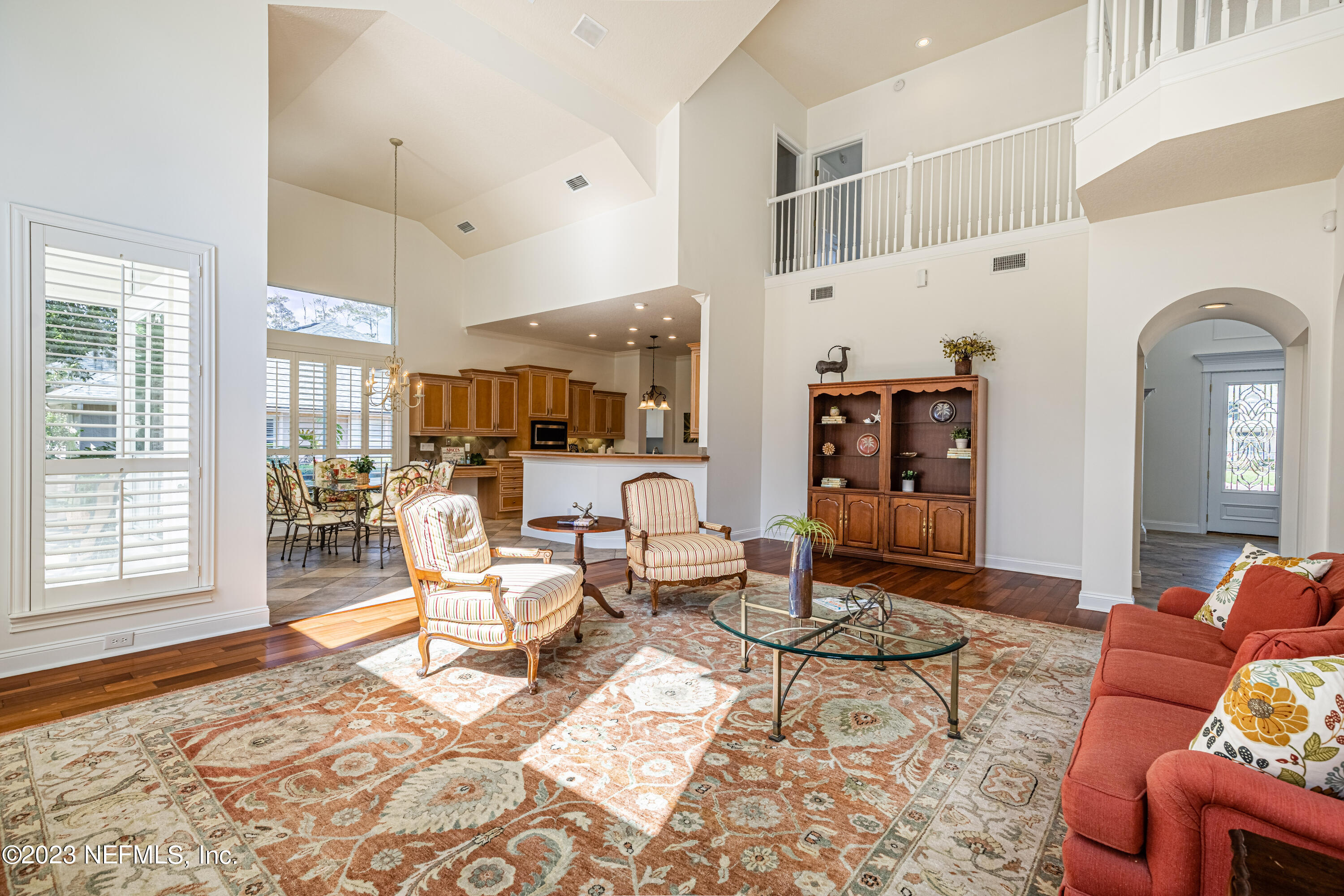 513 Fresh Pond Road Ponte Vedra Beach, FL 32082 - Photo 15 of 58 a living room with furniture and wooden floor