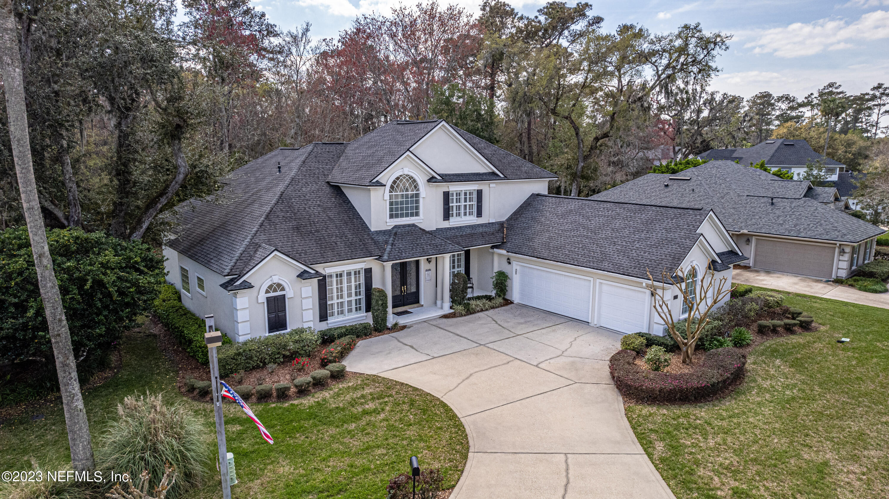 513 Fresh Pond Road Ponte Vedra Beach, FL 32082 - Photo 42 of 58 a house view with a garden space