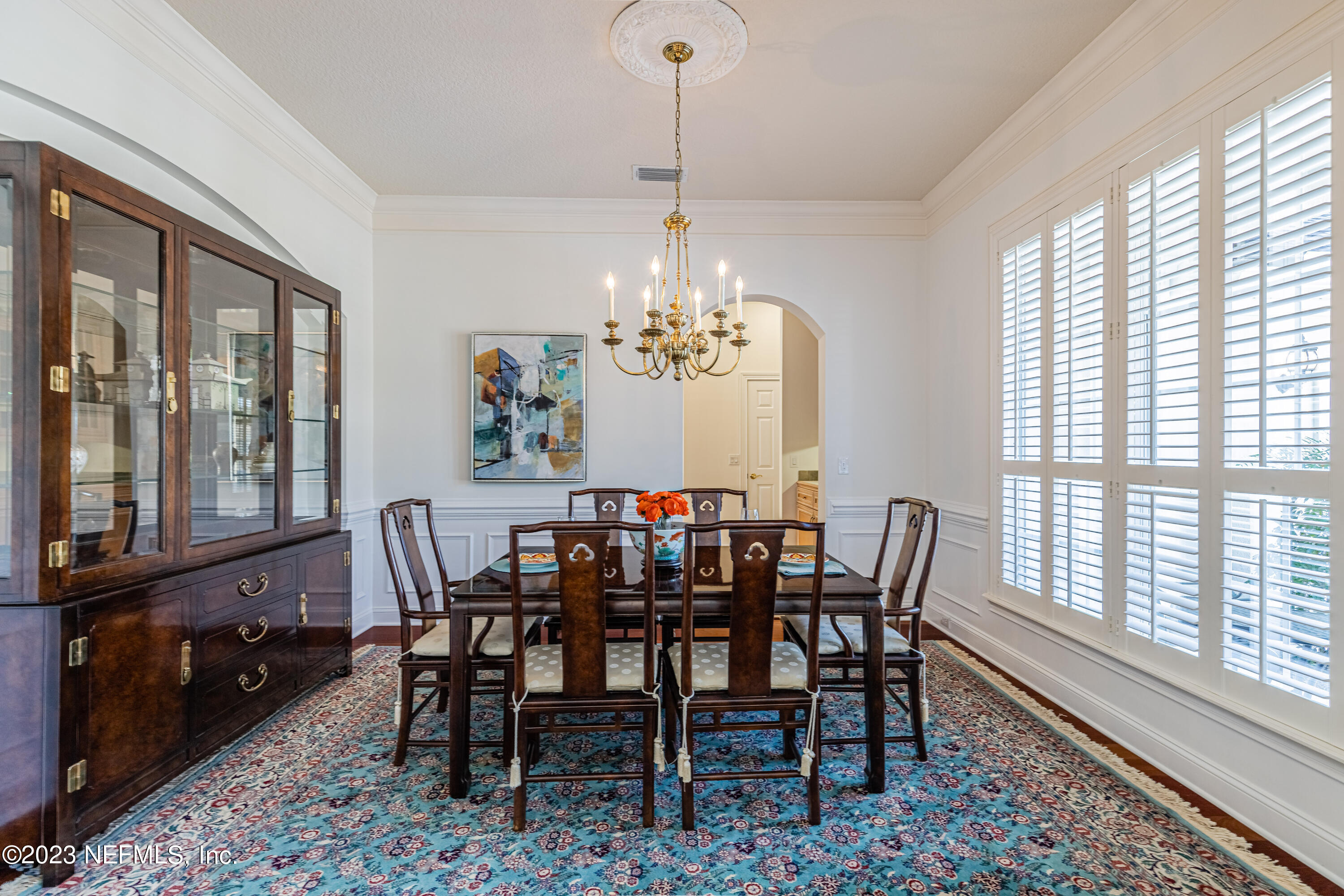 513 Fresh Pond Road Ponte Vedra Beach, FL 32082 - Photo 58 of 58 a view of a dining room with furniture window and wooden floor