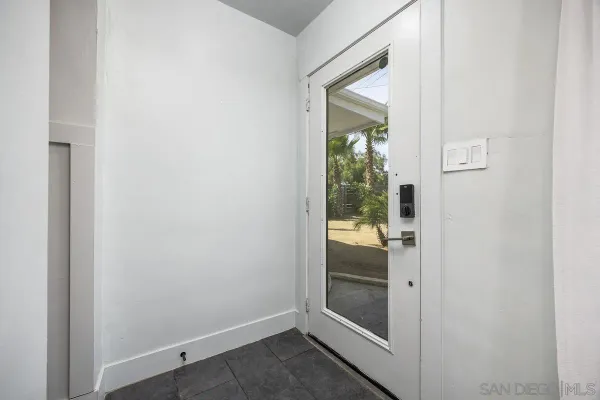 a view of entryway