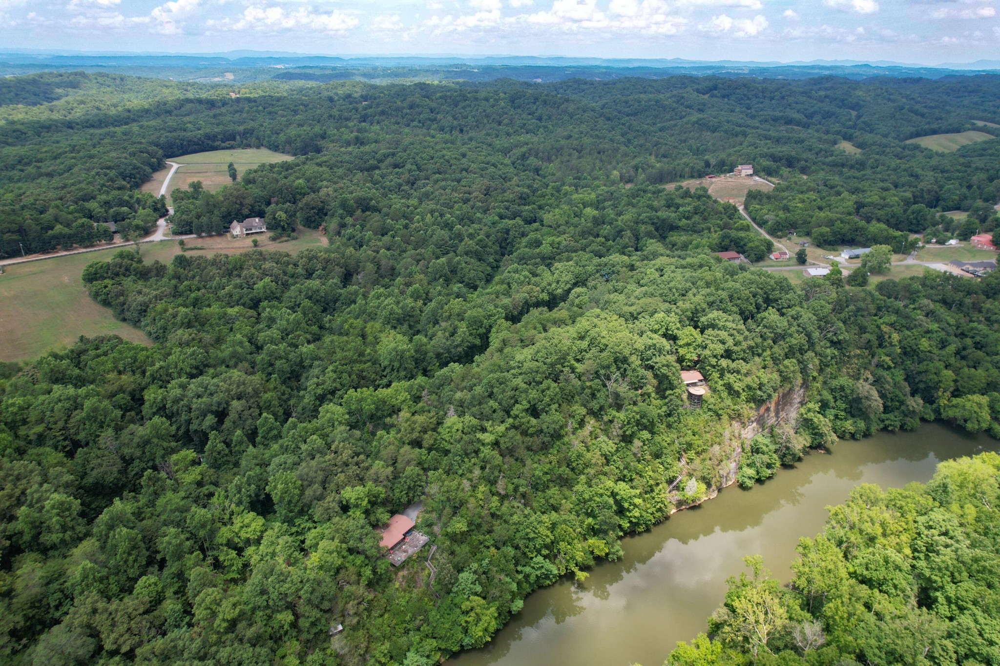 1 Pates Hill Road Mosheim, TN 37818 - Photo 21 of 22 a view of a lake with a outdoor space