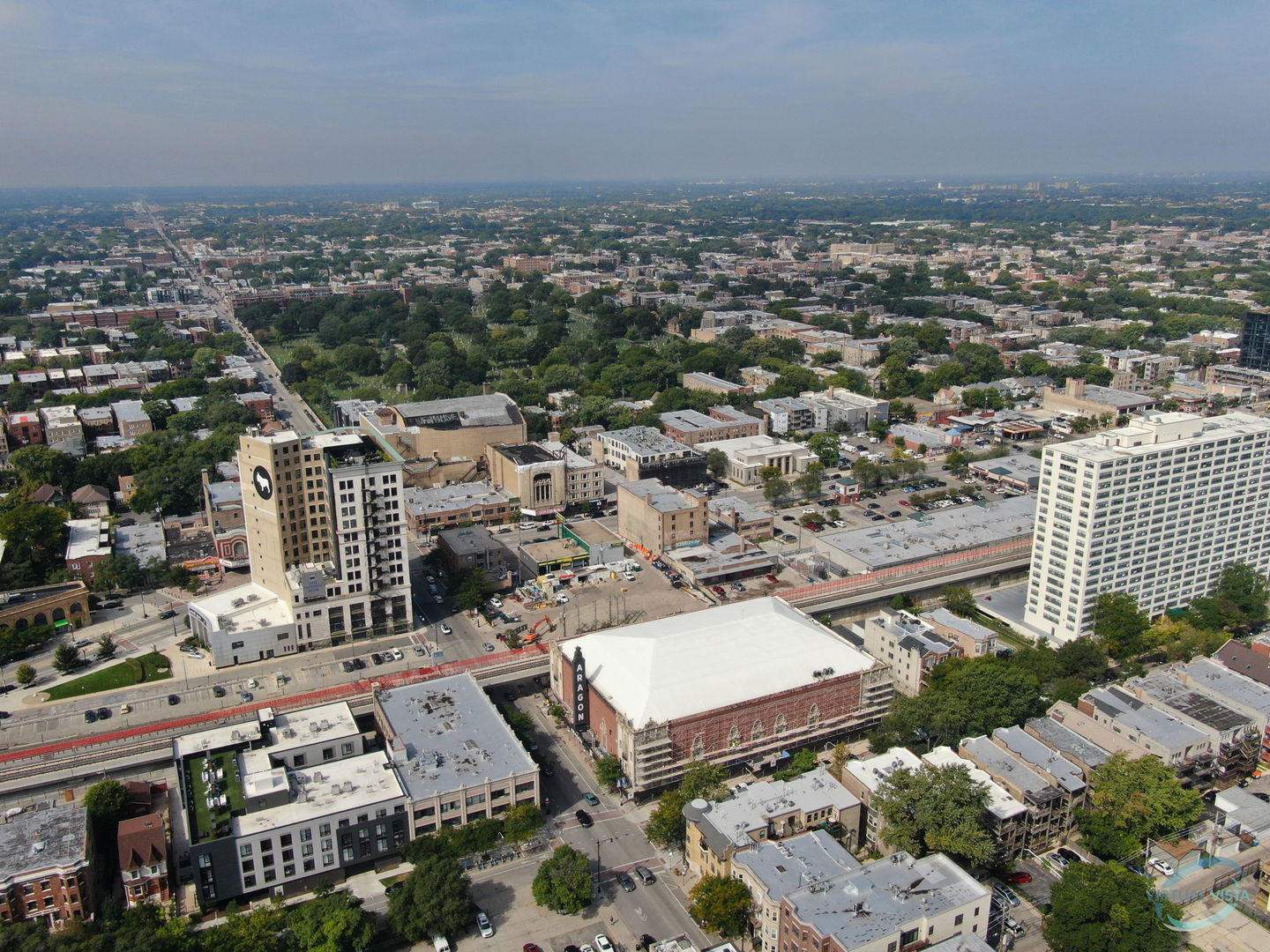 4848 North Clark Street Chicago, IL 60640 - Photo 13 of 14 an aerial view of a city