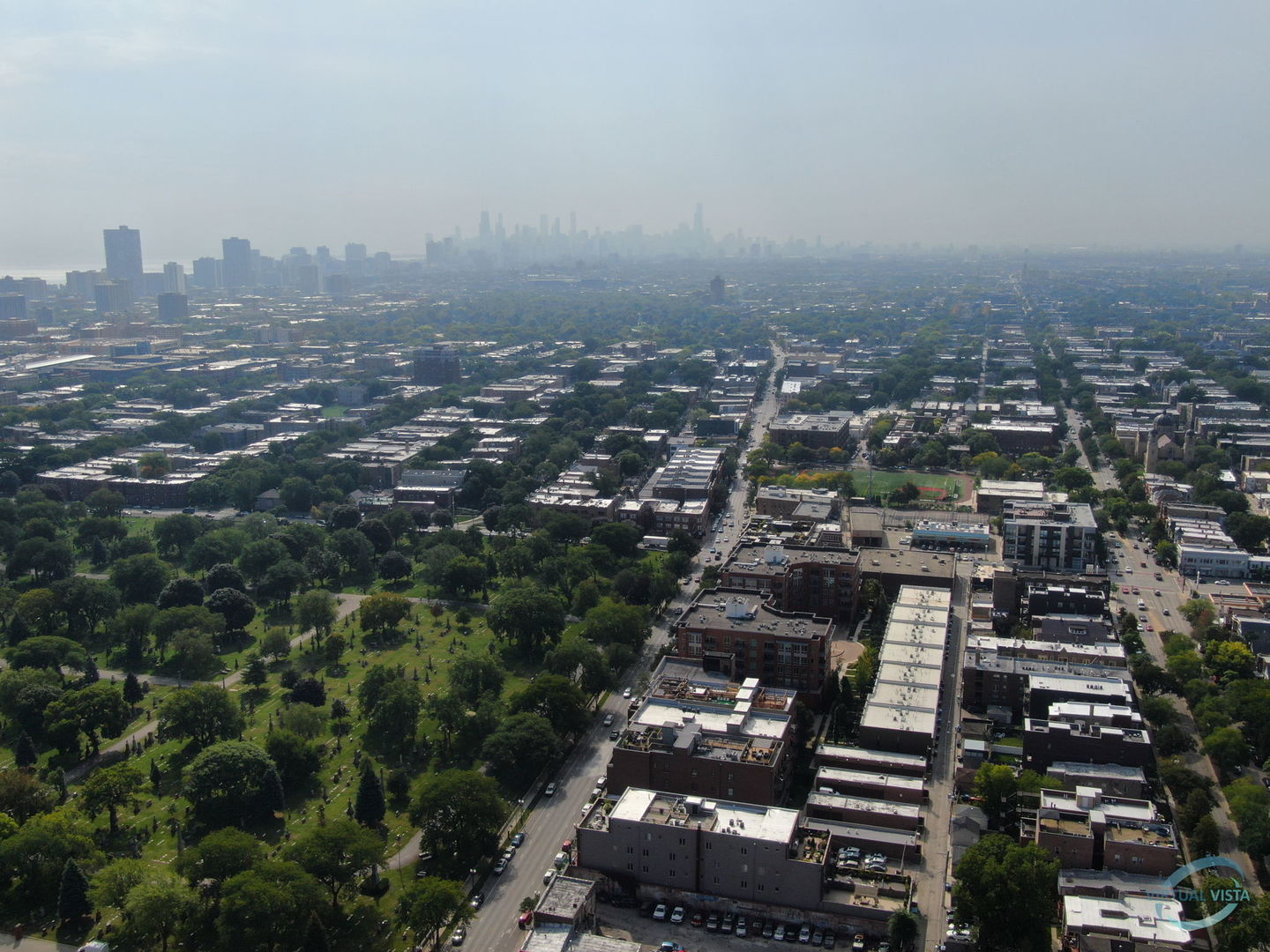 4848 North Clark Street Chicago, IL 60640 - Photo 10 of 14 an aerial view of a city