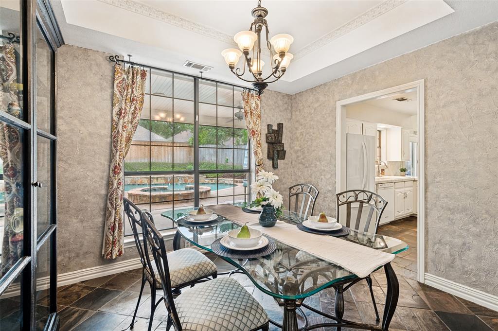 2926 Roaring Springs Road Grapevine, TX 76051 - Photo 10 of 30 Dining area overlooking pool