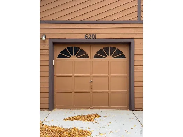 a view of a door of the house