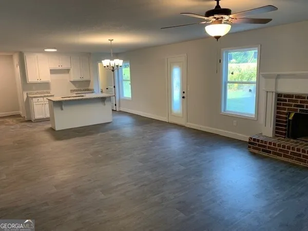 a view of a storage and utility room