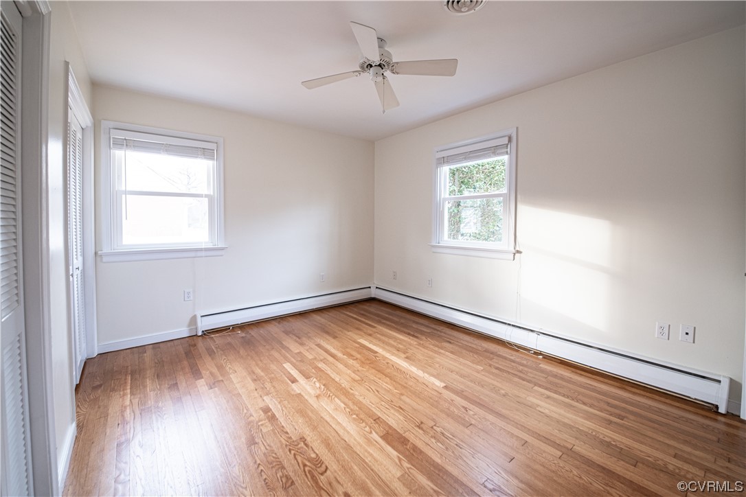 10201 Glendye Road Richmond, VA 23235 - Photo 34 of 50 wooden floor in an empty room with a window
