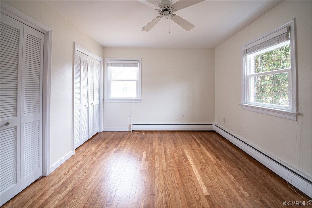 10201 Glendye Road Richmond, VA 23235 - Photo 36 of 50 wooden floor in an empty room with a window