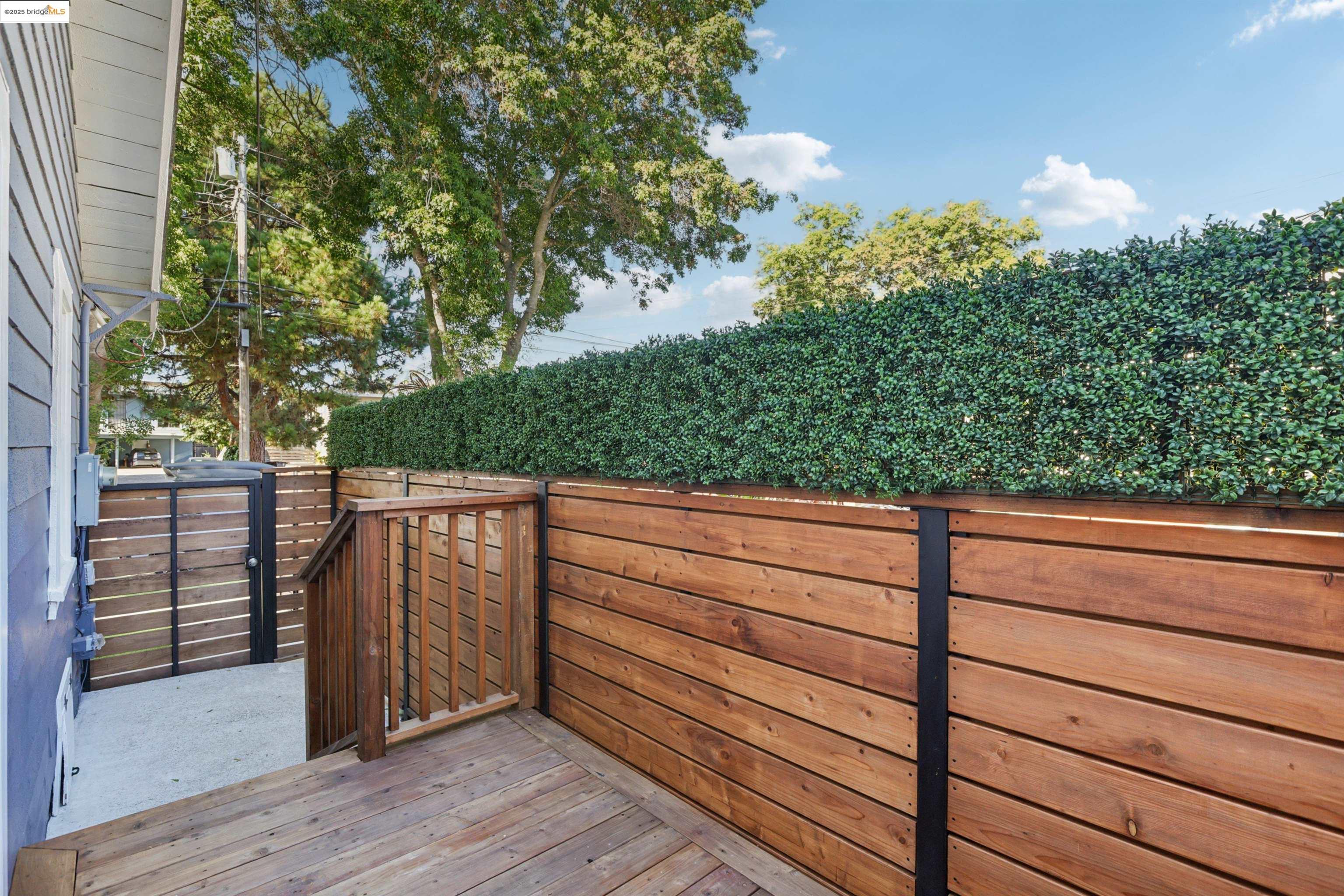 1612 Carleton Street Berkeley, CA 94703 - Photo 32 of 35 a view of a balcony with an outdoor space