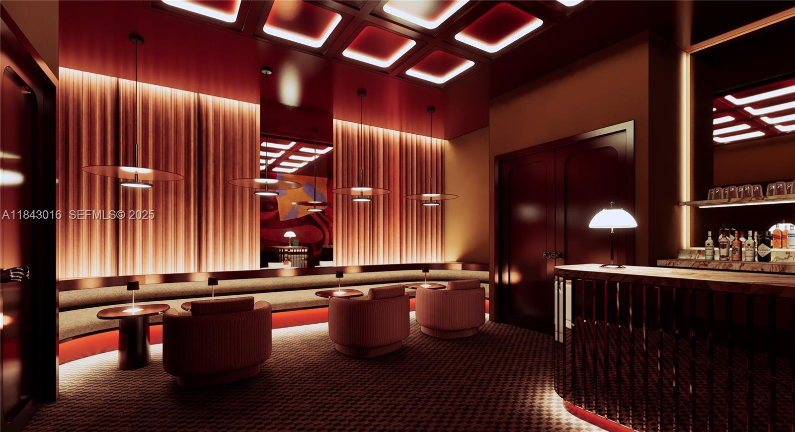 690 Southwest 1st Avenue, Unit 1703 Miami, FL 33130 - Photo 14 of 21 a room with gym equipment