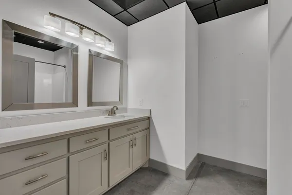 a view of storage and utility room