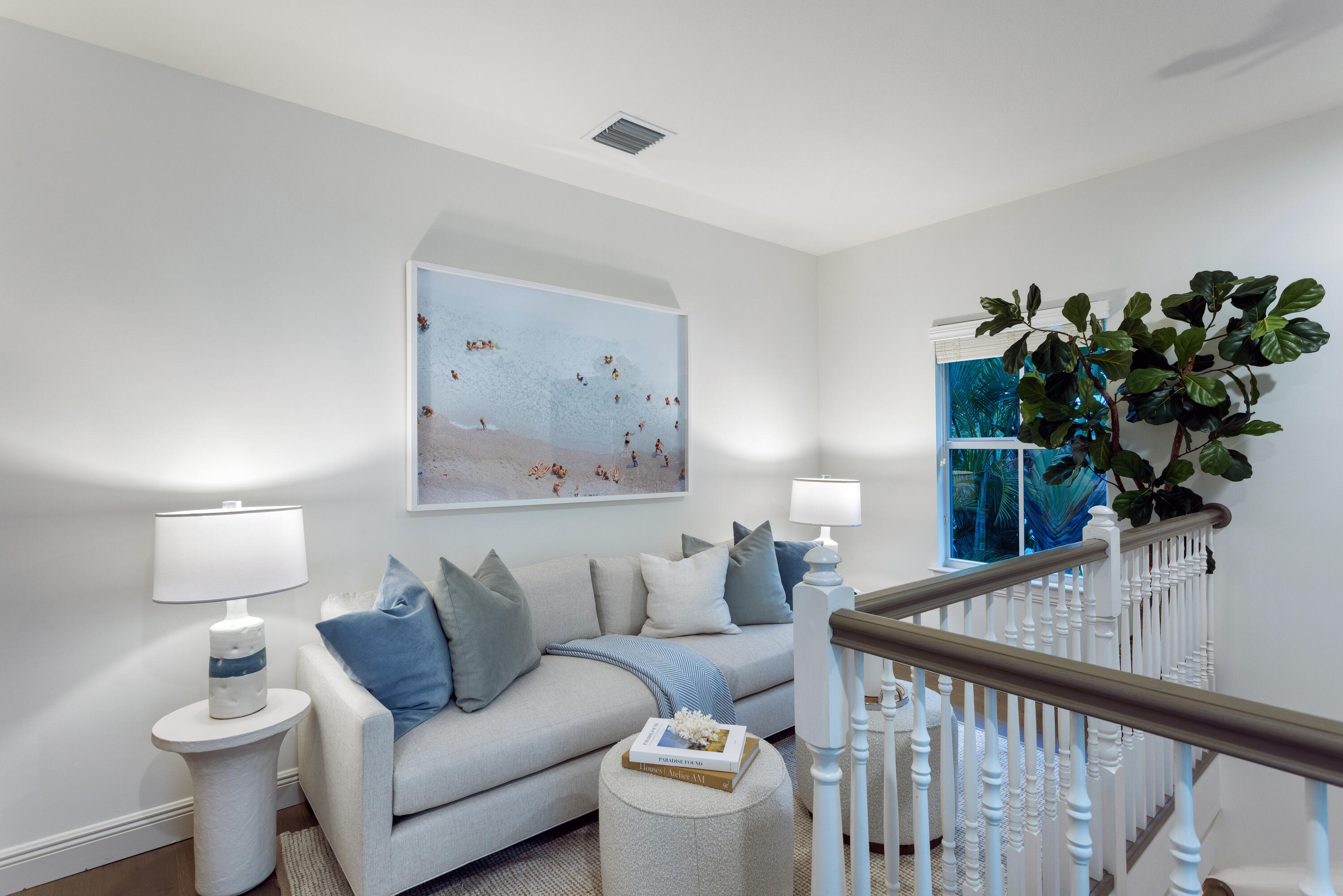 391 East Boca Raton Road Boca Raton, FL 33432 - Photo 13 of 26 a living room with furniture and a potted plant