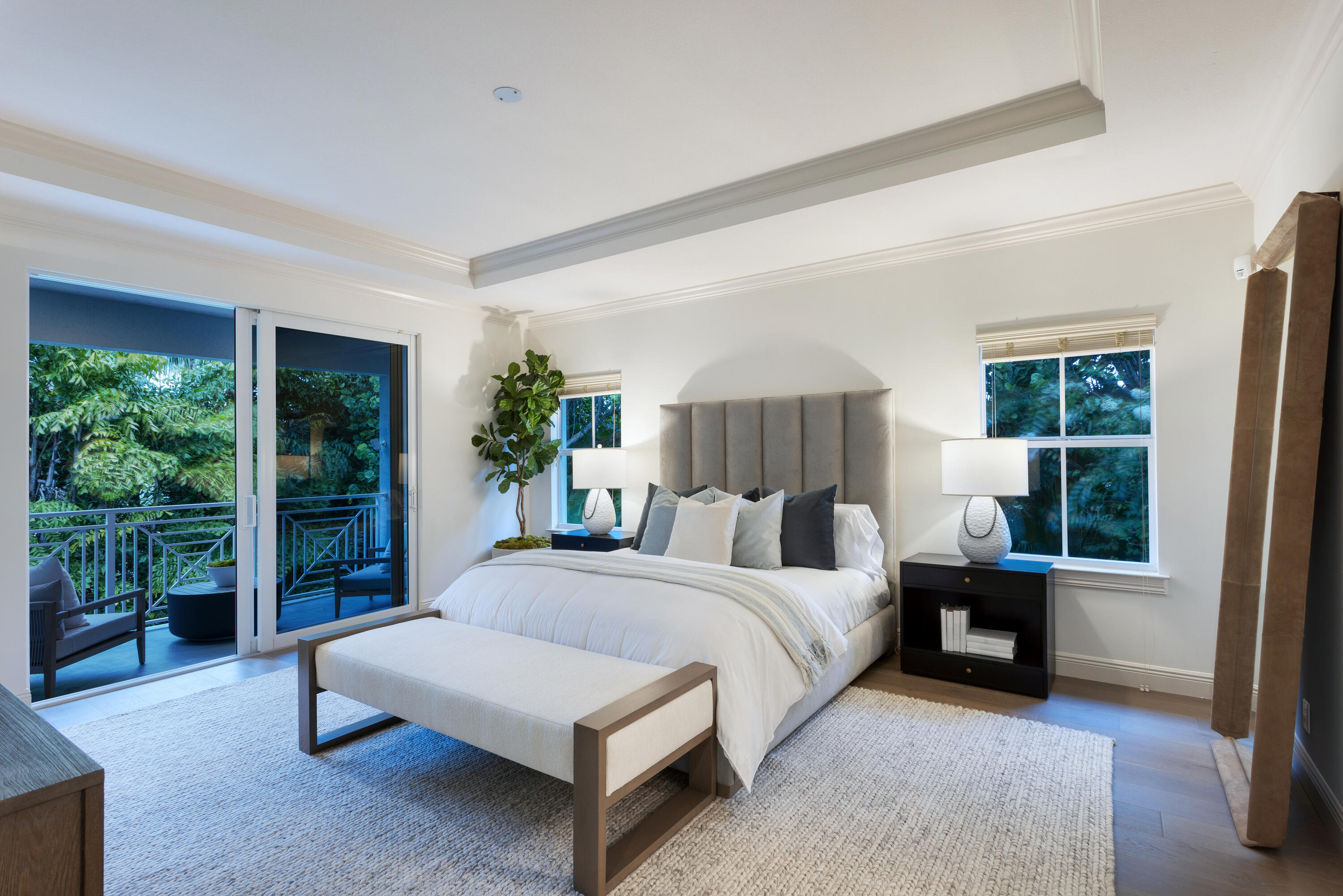 391 East Boca Raton Road Boca Raton, FL 33432 - Photo 14 of 26 a bedroom with a bed and a large window
