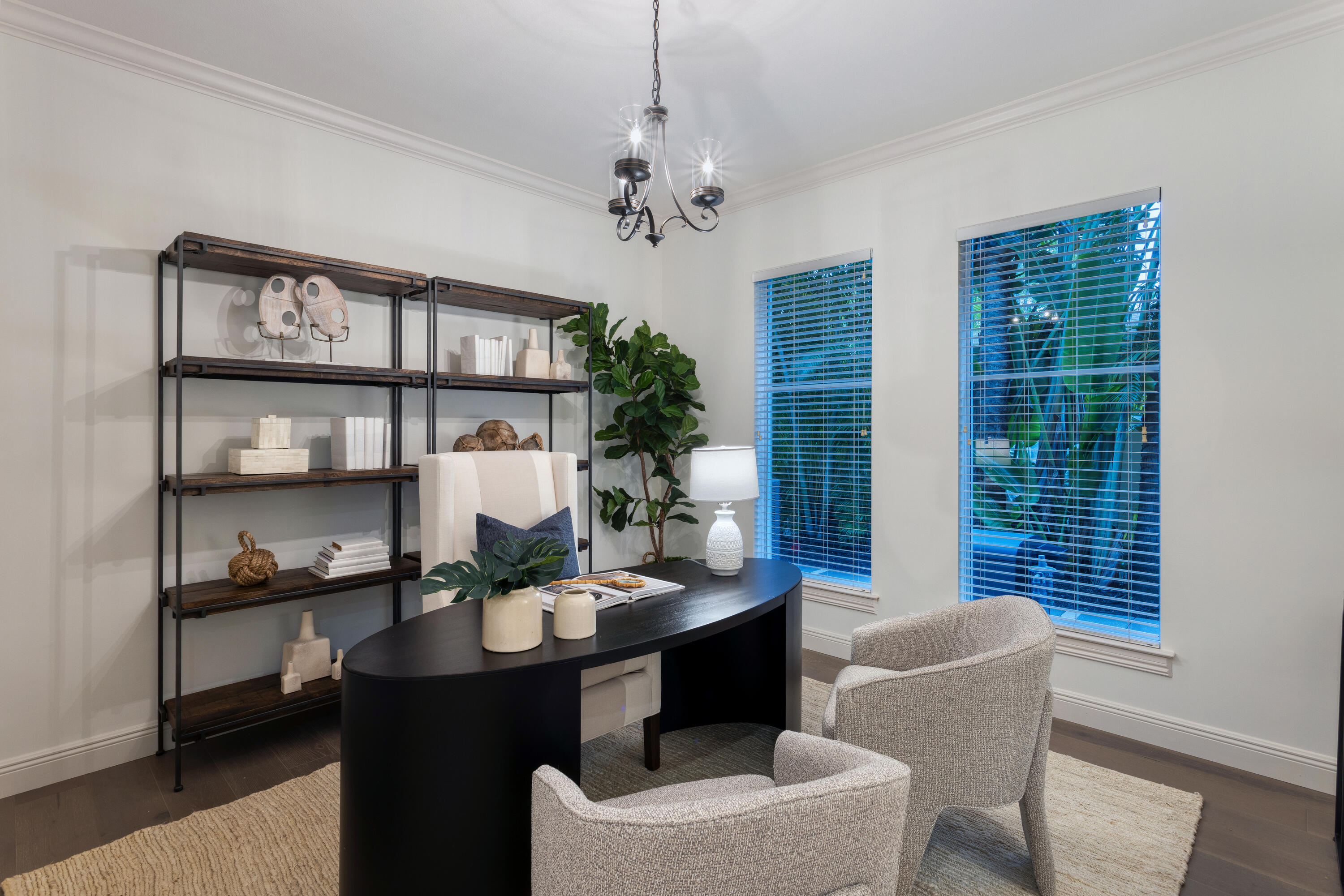 391 East Boca Raton Road Boca Raton, FL 33432 - Photo 5 of 26 a view of a dining room with furniture window and wooden floor