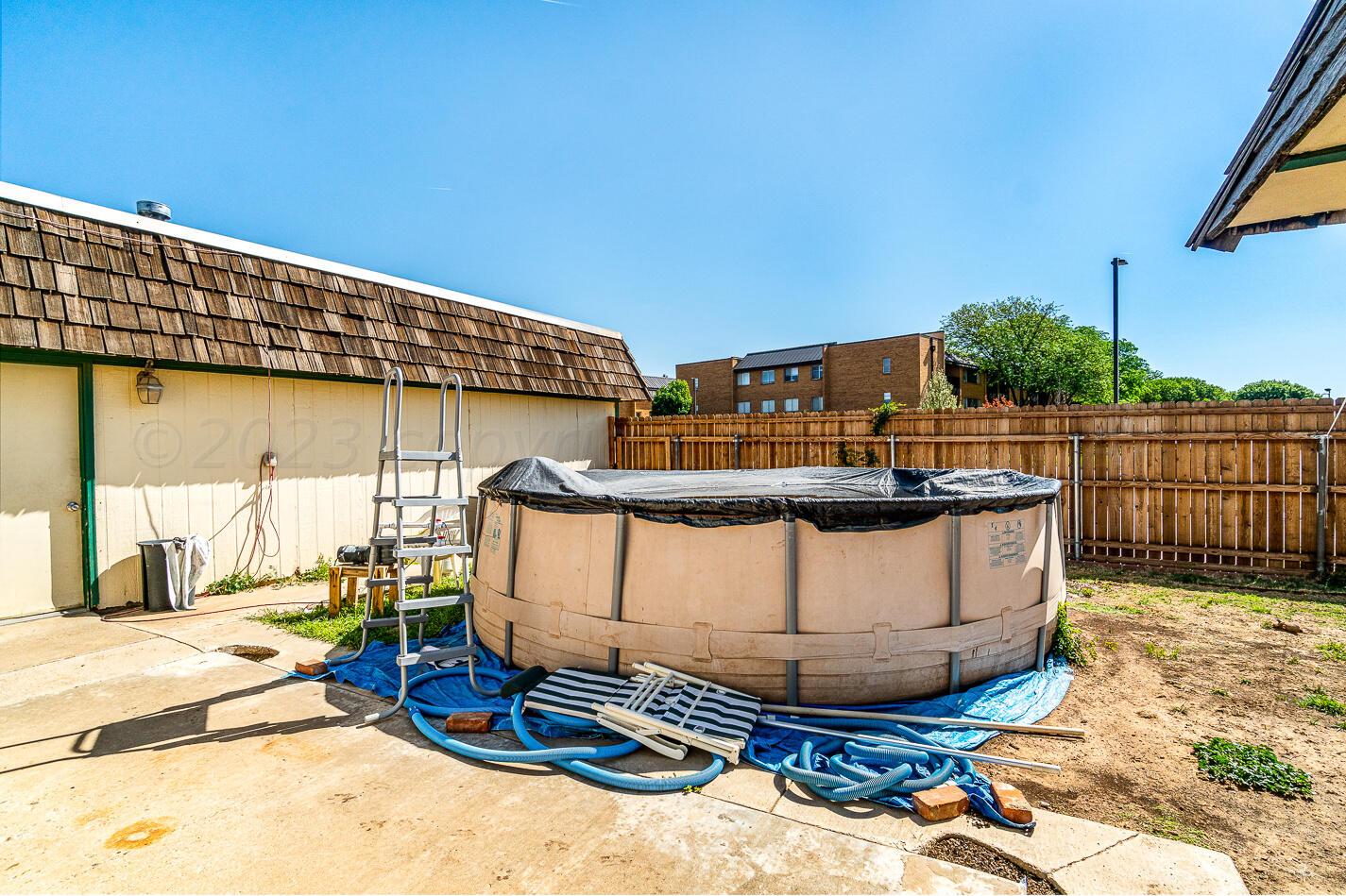 6100 Belpree Road Amarillo, TX 79106 - Photo 26 of 29 Backyard
