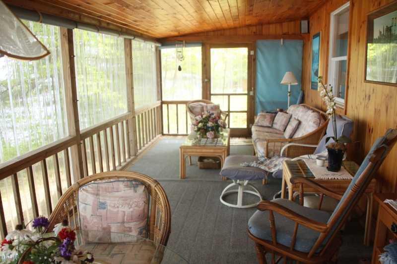 753 Sebago Road Sebago, ME 04029 - Photo 3 of 15 Enclosed Porch.