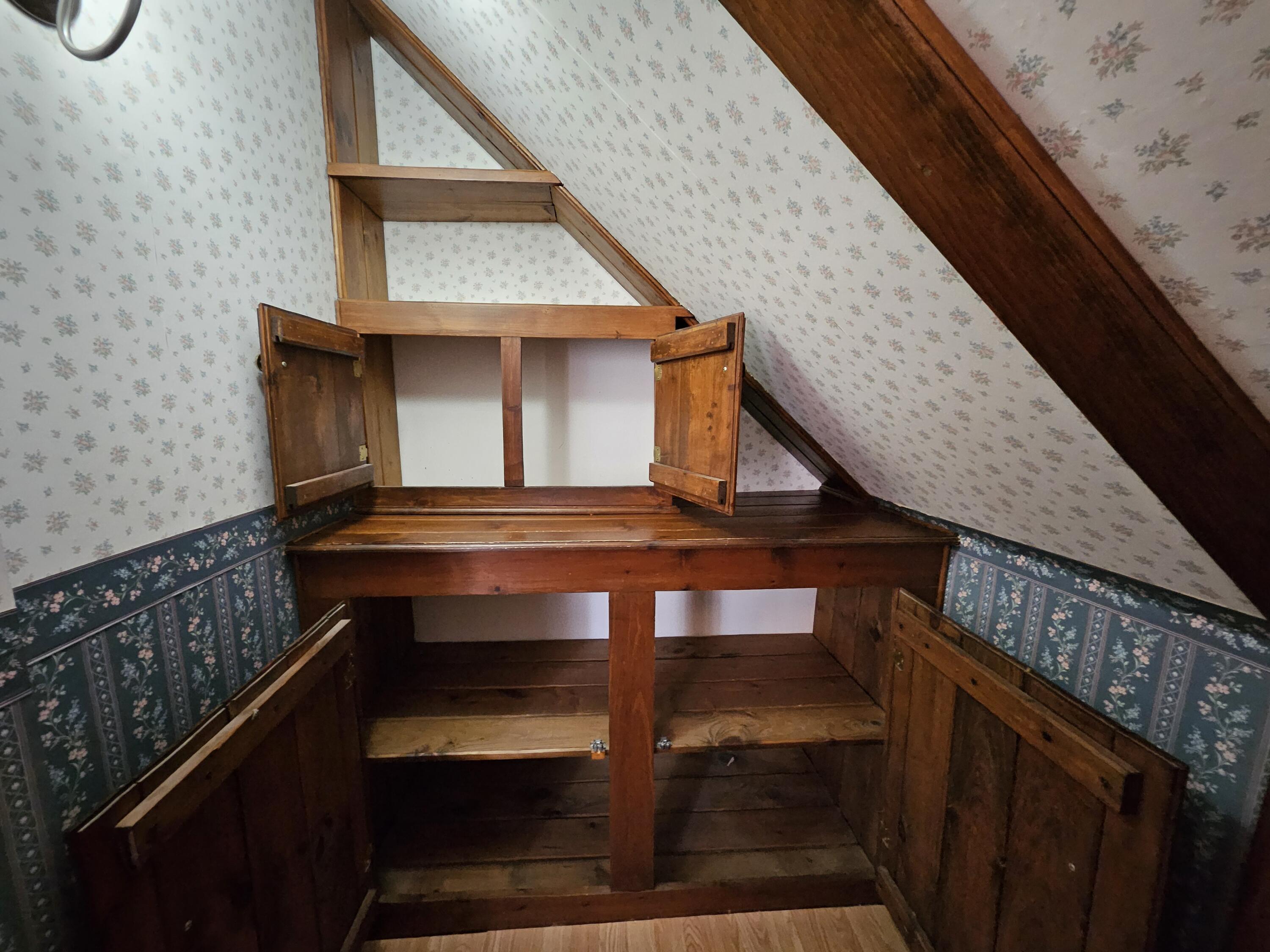 13 Granite Street Mexico, ME 04257 - Photo 28 of 46 1st bedroom, built-ins open