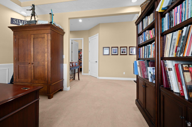 708 Eagle Rdg Drive Bountiful, UT 84010 - Photo 53 of 69 Main level home office view 3