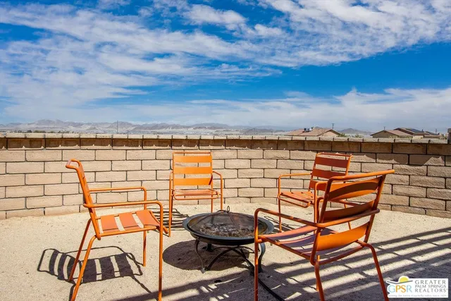 a view of an ocean and beach