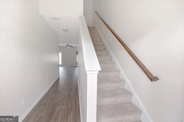 wooden floor in an empty room