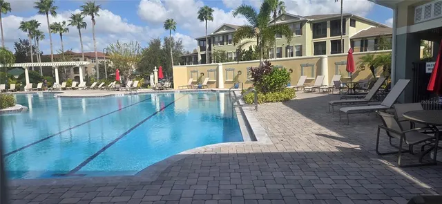 a view of balcony with couch