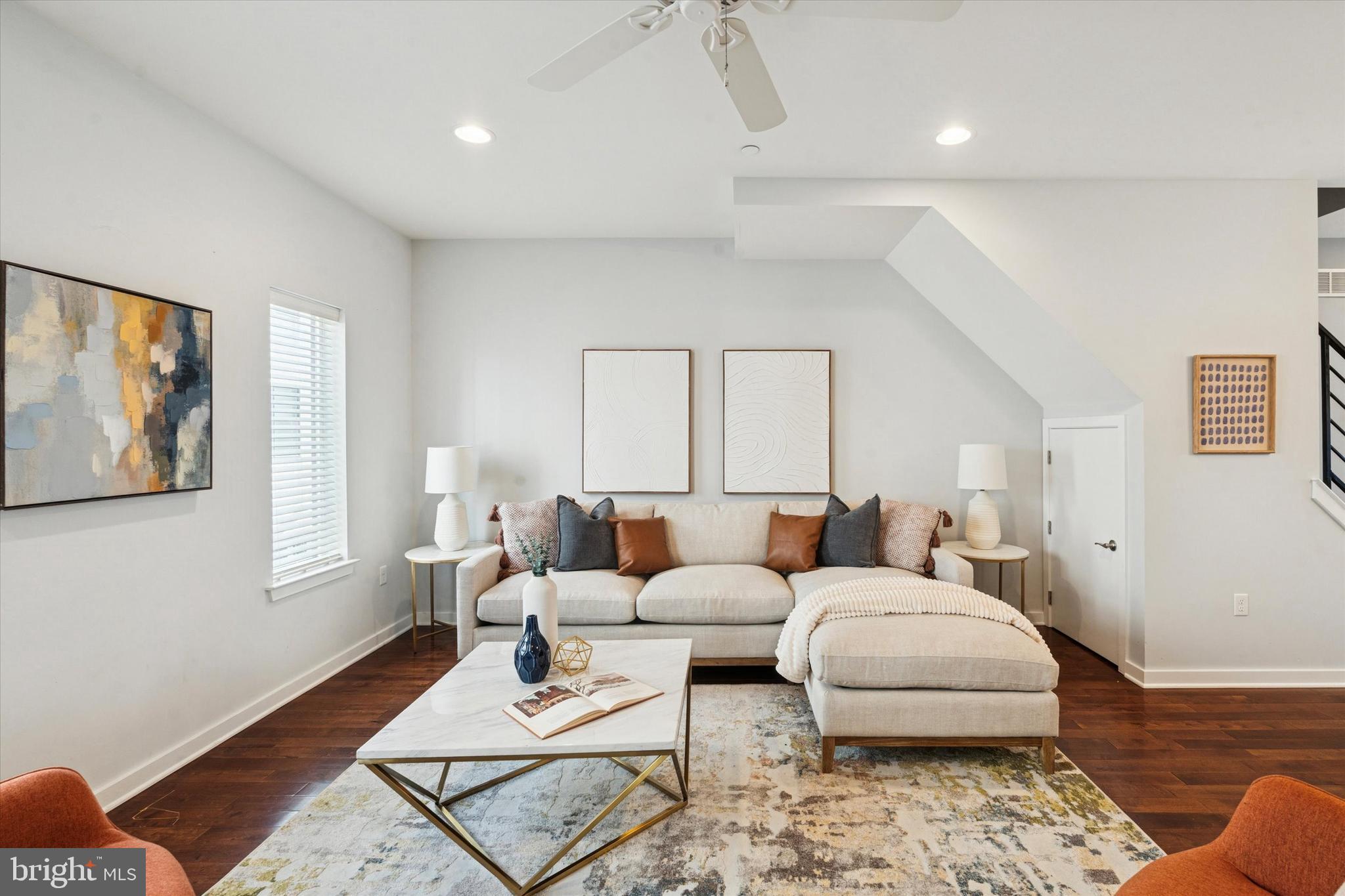 1305 South 2nd Street Philadelphia, PA 19147 - Photo 11 of 30 a living room with furniture and wooden floor