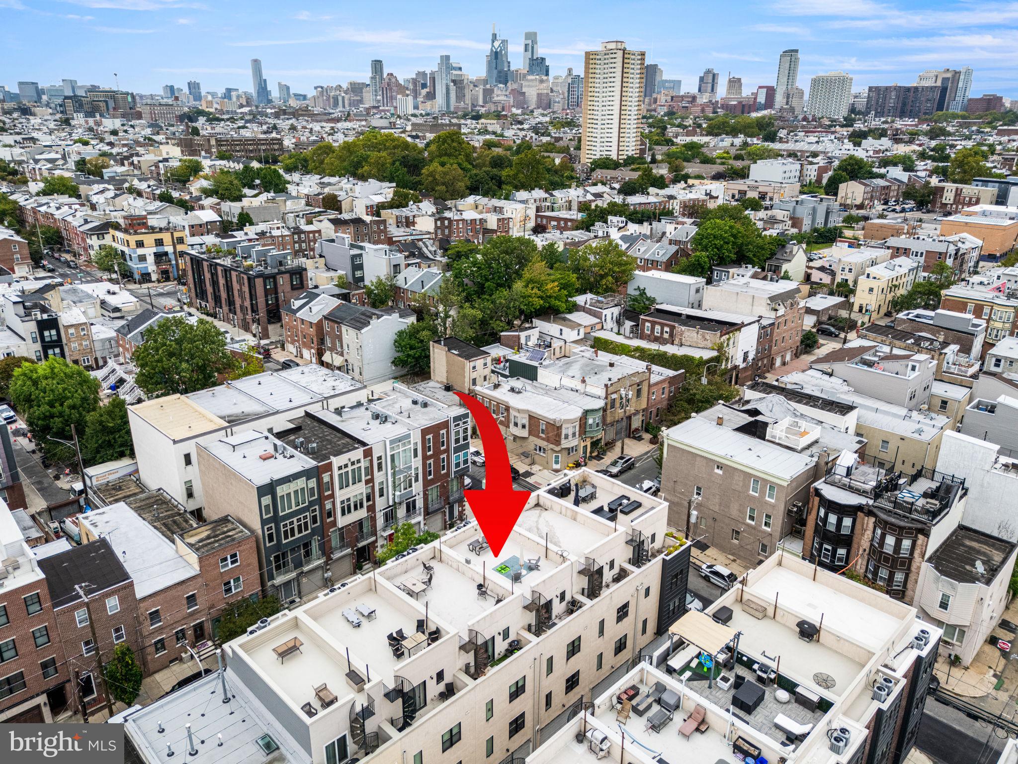 1305 South 2nd Street Philadelphia, PA 19147 - Photo 26 of 30 an aerial view of a city