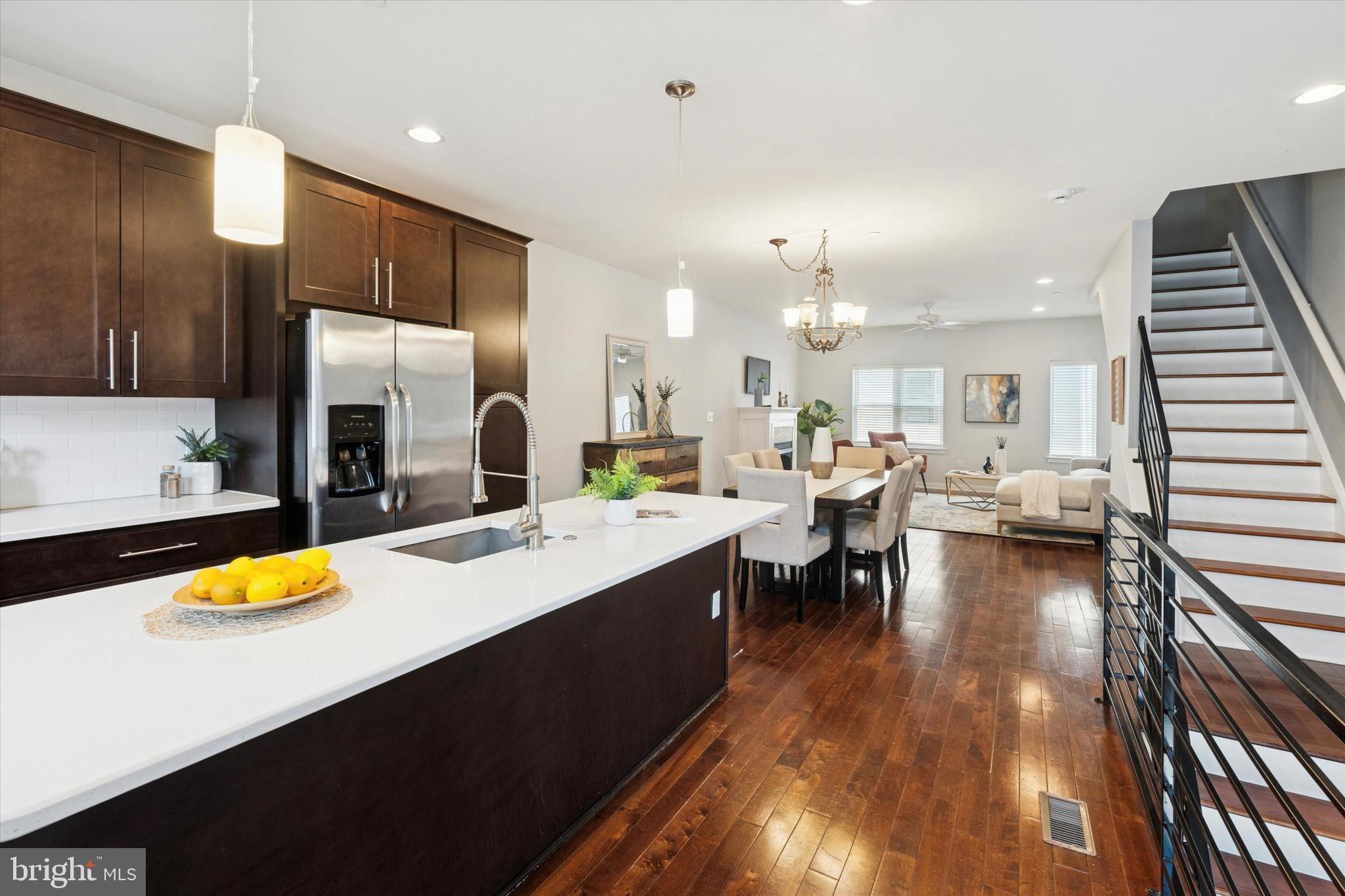 1305 South 2nd Street Philadelphia, PA 19147 - Photo 5 of 30 a kitchen with a sink appliances and cabinets