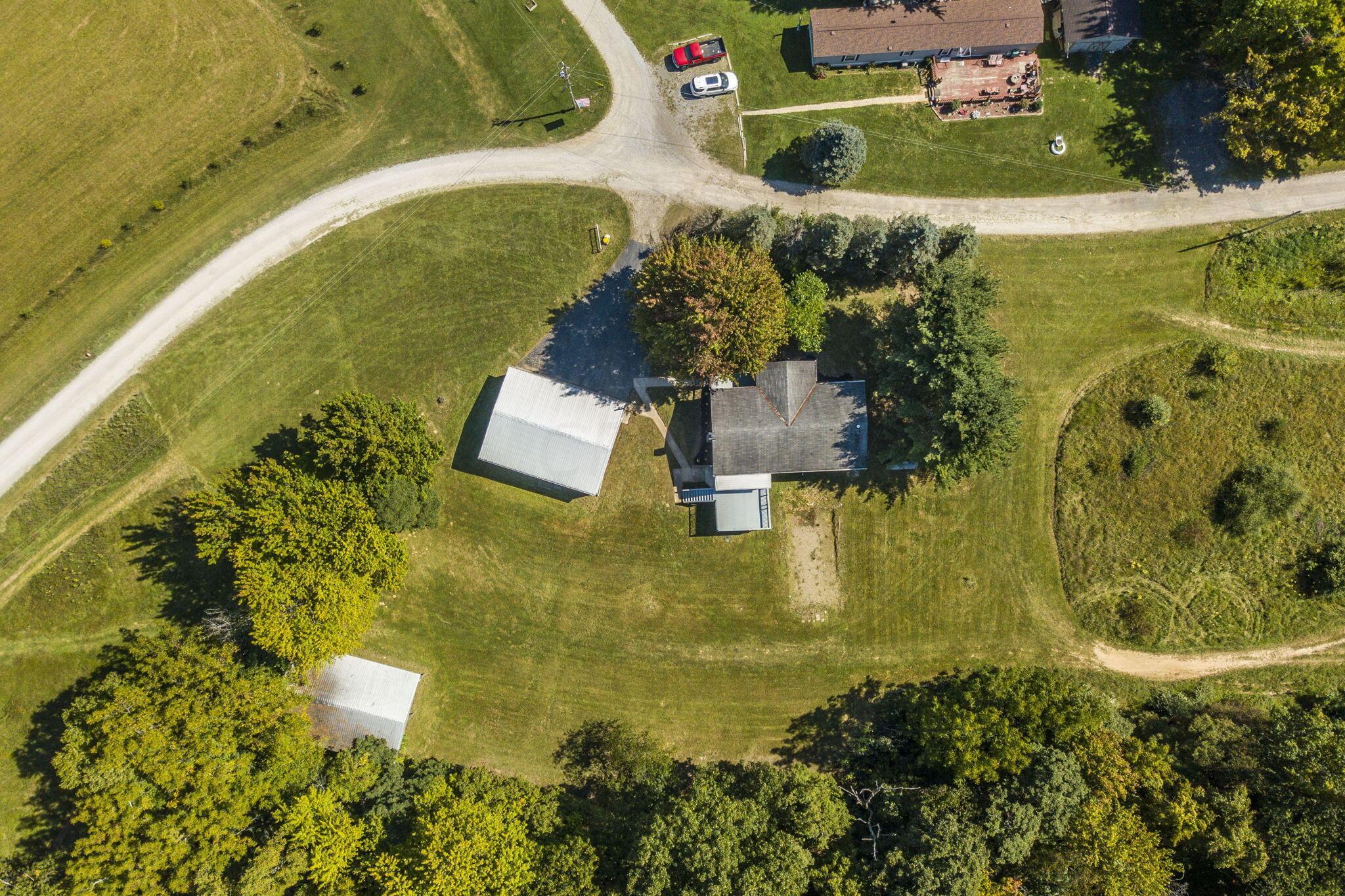 22195 Cliff Road Rockbridge, OH 43149 - Photo 62 of 66 Aerial View - 22195 Cliff Road, Rockbridge, OH 43149