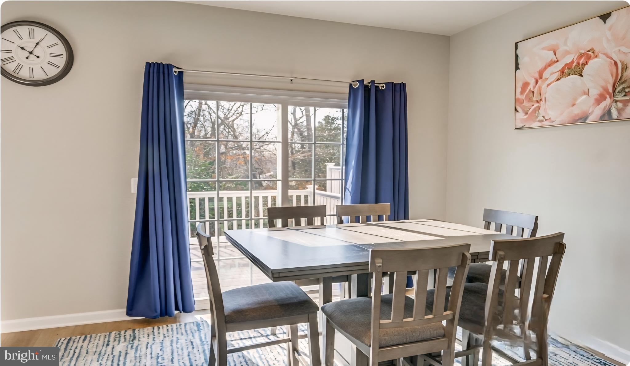 14489 Dolce Lane Woodbridge, VA 22193 - Photo 7 of 26 a view of a dining room with furniture window and wooden floor