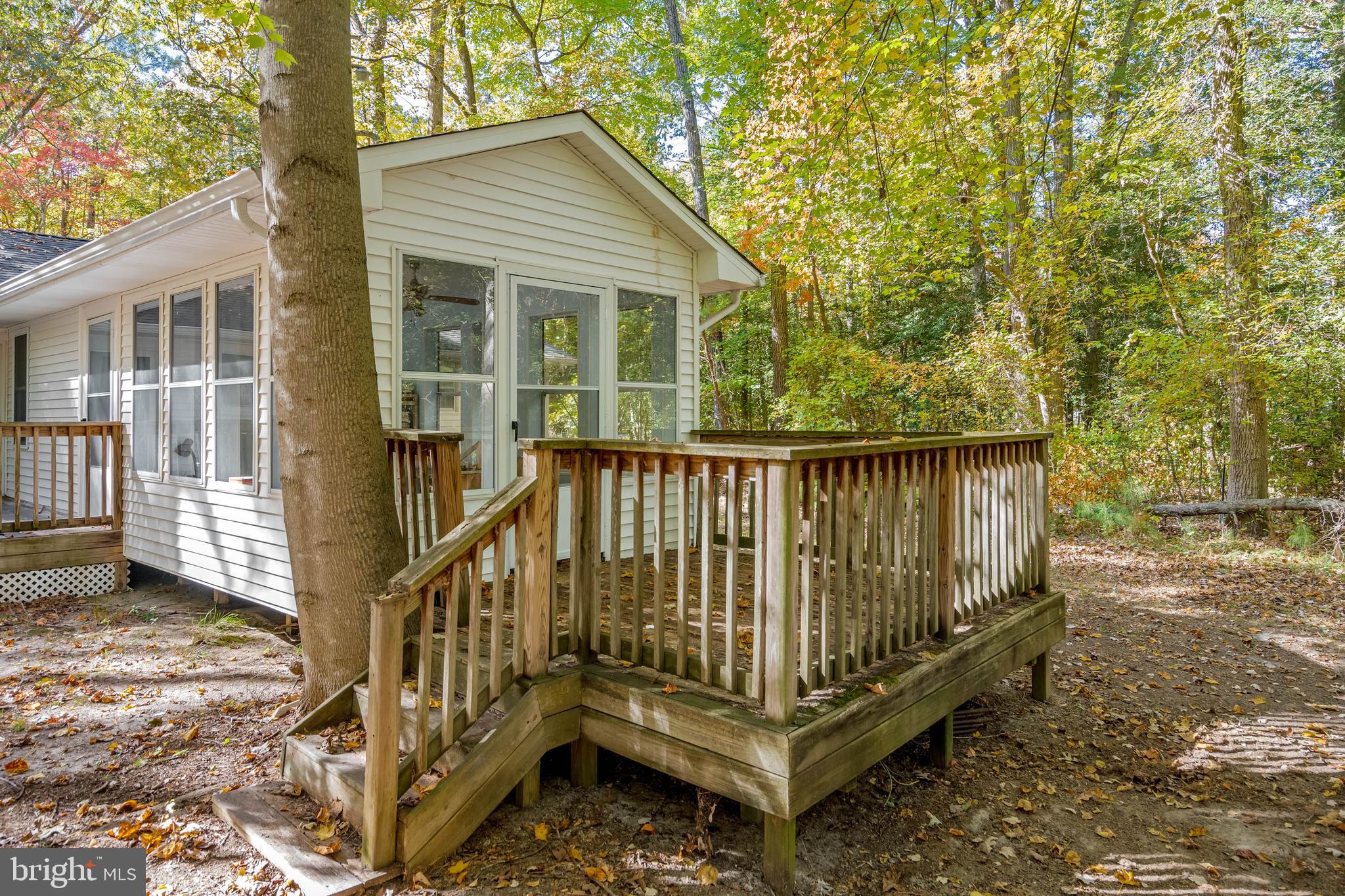 22243 Deep Branch Road Georgetown, DE 19947 - Photo 29 of 32 1 of 2 Rear Decks to enjoy your Private Forest