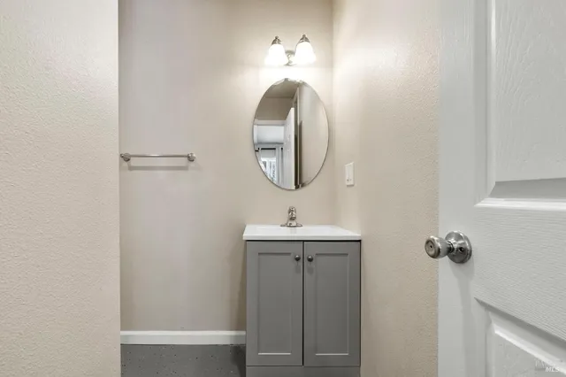 a view of outdoor space with seating