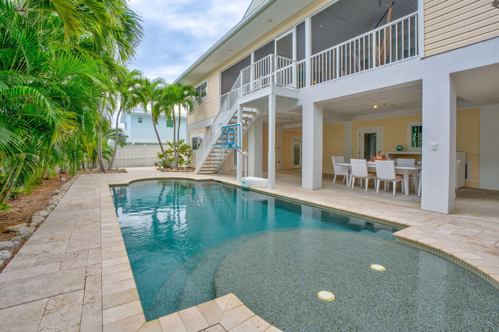 1147 Flagship Drive Summerland Key, FL 33042 - Photo 35 of 53 swimming pool view with outdoor seating