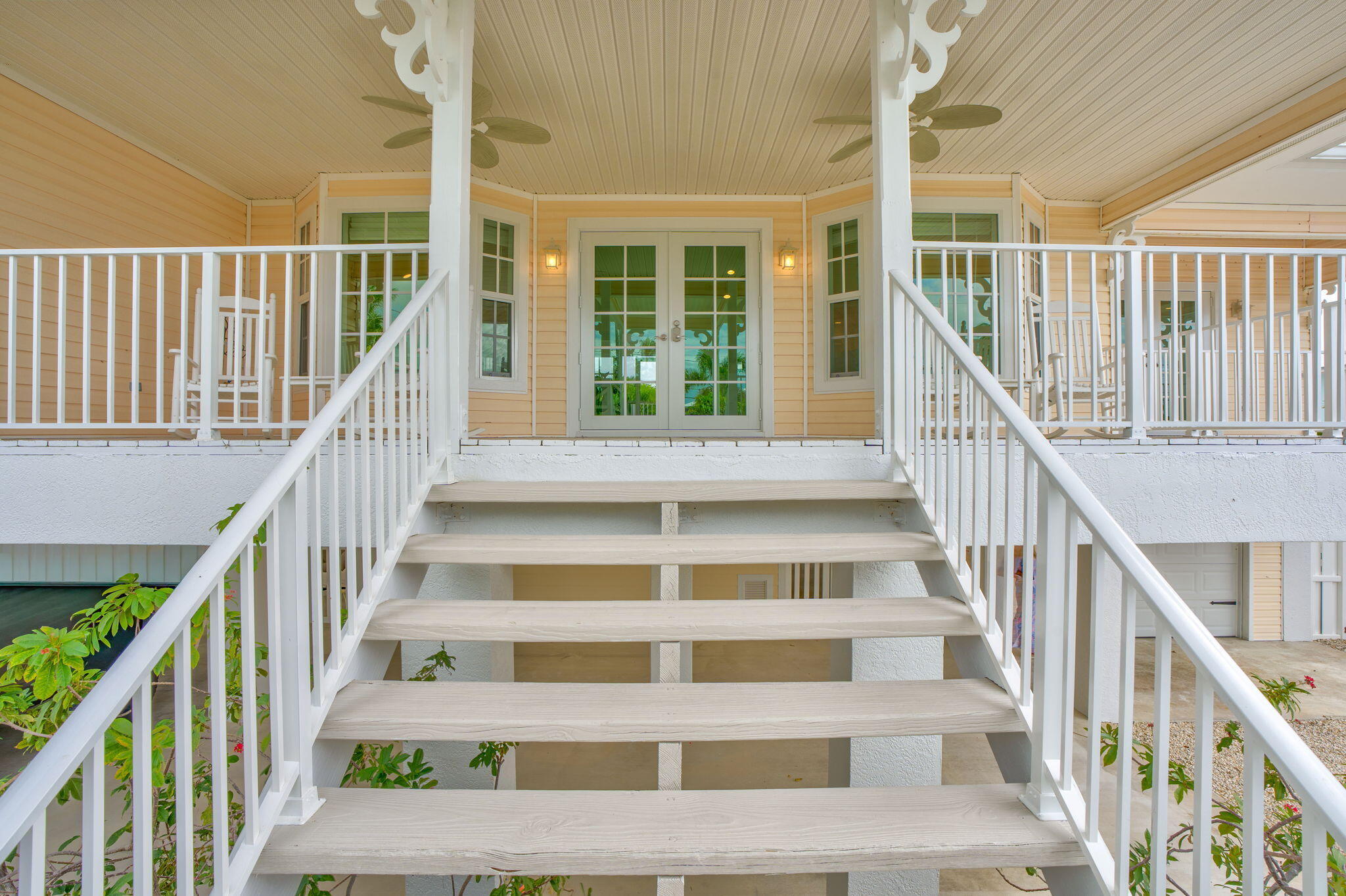 1147 Flagship Drive Summerland Key, FL 33042 - Photo 40 of 53 a view of staircase with wooden floor and white walls