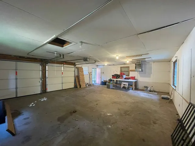 a view of a storage in a room