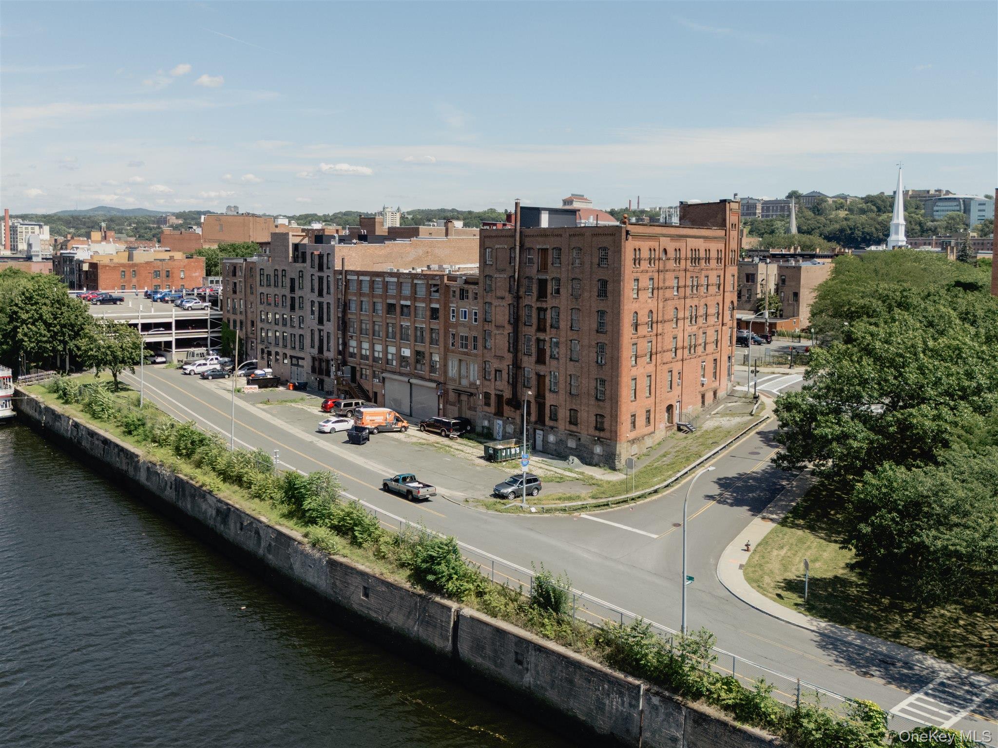 155 River Street, Unit BASEMENT C Troy, NY 12180 - Photo 13 of 22 a view of a city with tall buildings