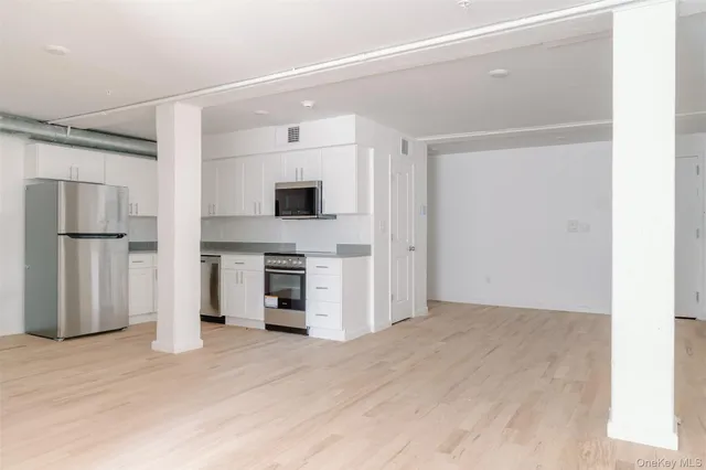 a view of a city with a lake view