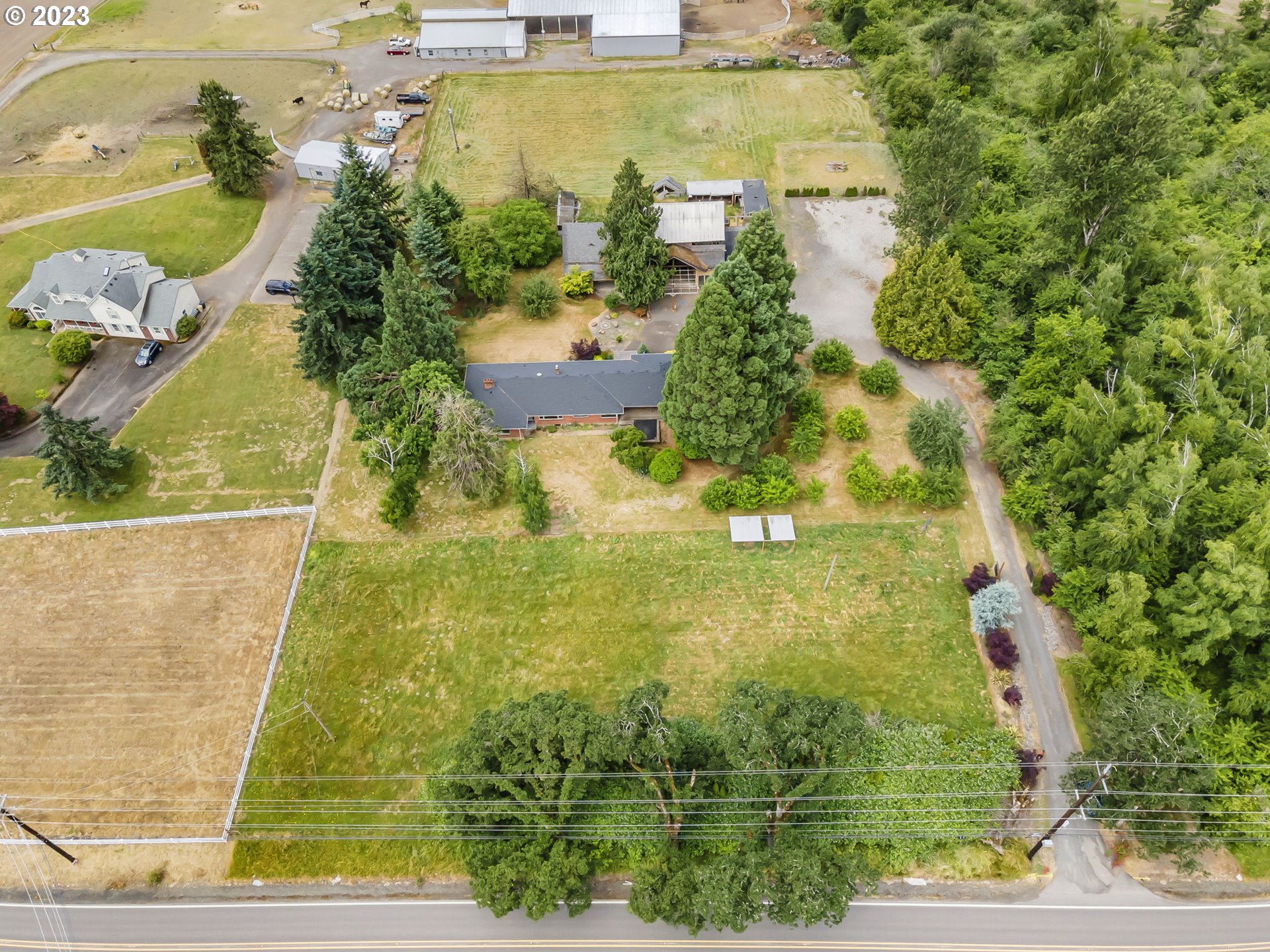 26601 Southwest Stafford Road Wilsonville, OR 97070 - Photo 41 of 47 Drone View/UAV