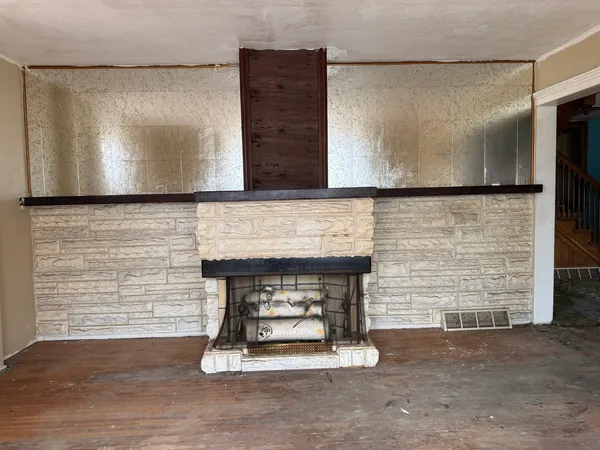 a room with a window