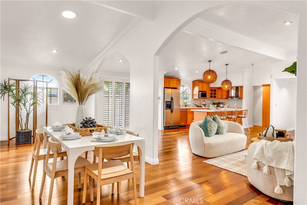 1724 El Rey Road San Pedro, CA 90732 - Photo 18 of 51 a living room with furniture and wooden floor